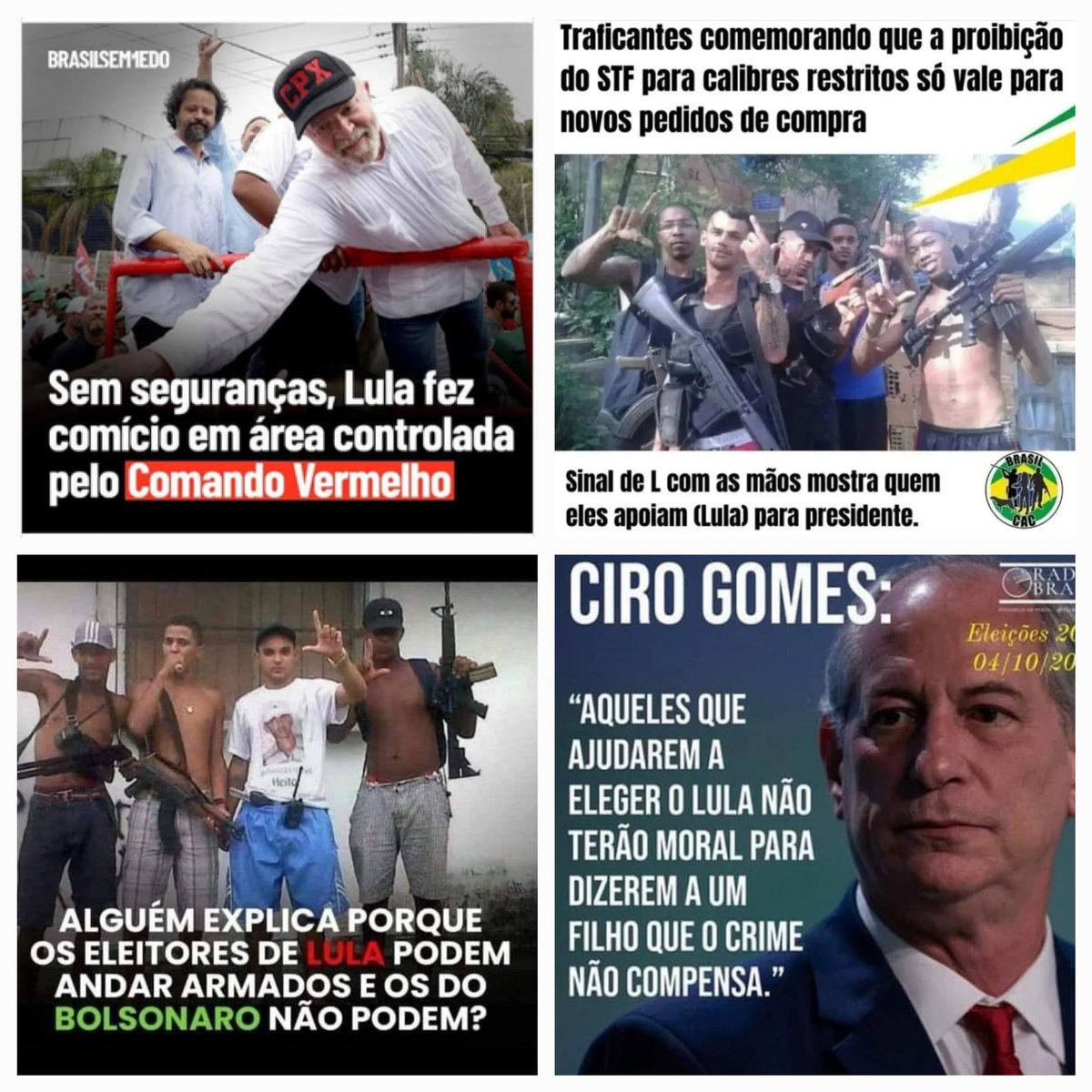 patriotaaliado's tweet photo. @gazetadopovo O exemplo vem de cima!!!  #PTPCC #PartidoDasTrevas #PartidoTerrorista https://t.co/zwDWBei1bT