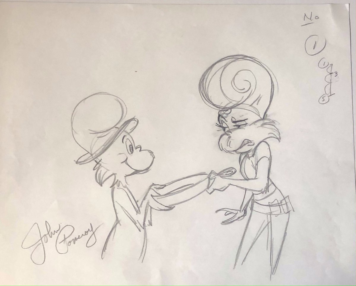 I am VERY honored to say I was able to acquire a traditional pencil frame for Green Eggs and Ham: The Second Serving, animated by none other than John Pomeroy!
#GreenEggsandHam #TraditionalAnimation