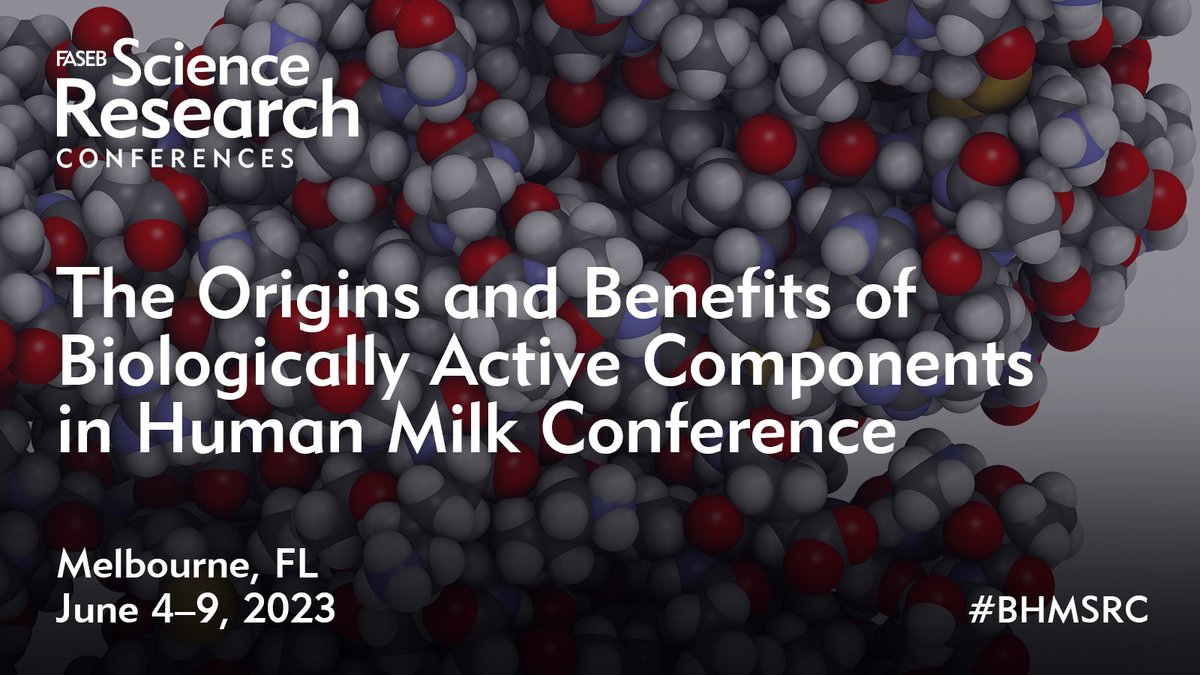 The deadline for abstracts at the Human Milk Conference is NEXT WEEK. Submit your latest research findings for a short talk or poster session. 'Milk' your research for all it's worth! #BHMSRC @Dr_LarsBode @laurenroukia @LiatShenhav Info: bit.ly/3LV0t54