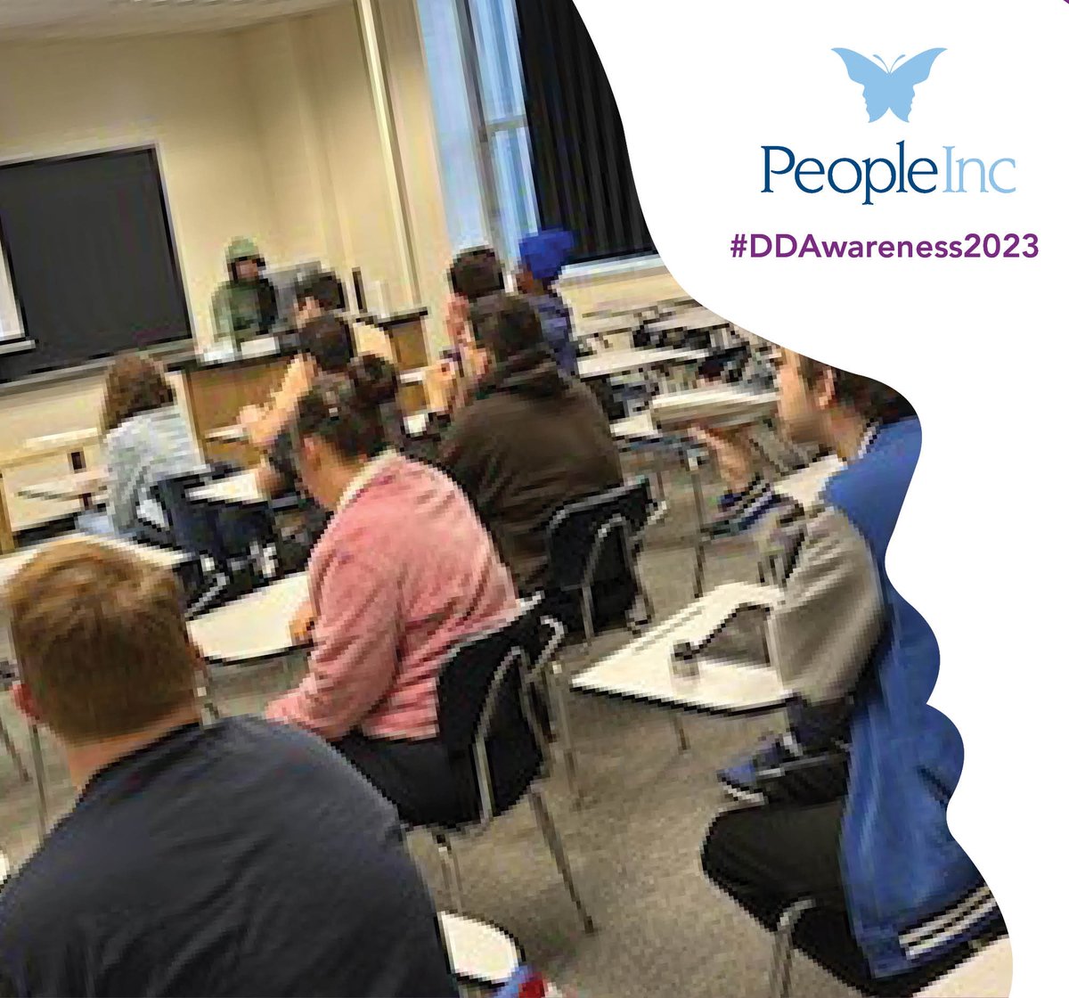 peopleincnews's tweet image. Many people with I/DD experience life on a college campus, where they can develop skills &amp;amp; prepare for employment! People Inc. is proud to offer these opportunities as part of our YALT Program. Learn more: people-inc.org/yalt
#WDSD2023 #DDawareness2023 #DDAM2023