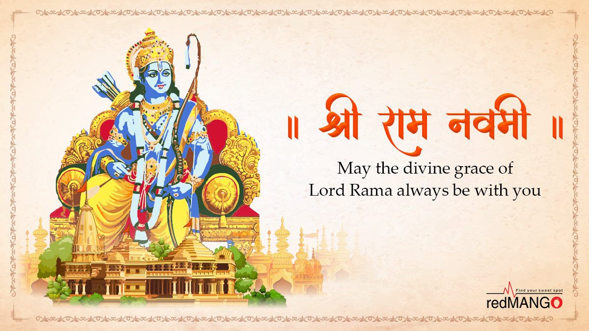 RedmangoA's tweet photo. May the divine grace of Lord Rama be always with you and guide you towards the path of truth and virtue. Happy Ram Navami!
#lordram #ayodhya #happyramnavami #ramnavami2023 #shreeram #रामनवमी #RamNavami #ramnavmi #jayshreeram #ram #redmangoanalytics https://t.co/0flxpiZAfr