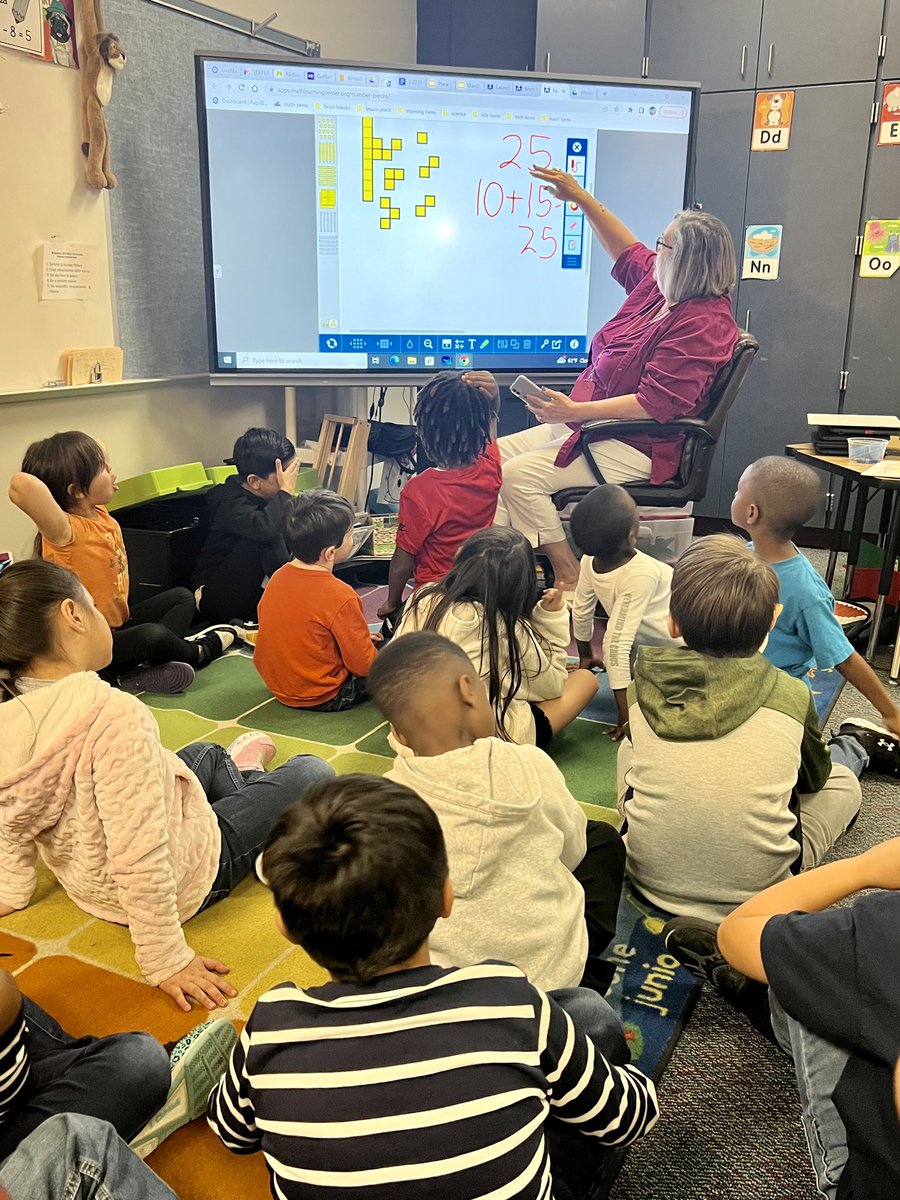 kmcsweeneyRPE's tweet image. Great student discourse with math today. Go 1st grade RPE!!  #MarchMathMadness