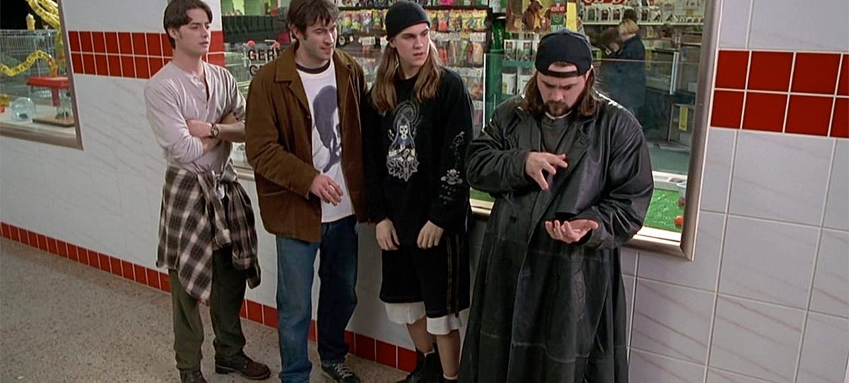 themetrocinema's tweet photo. MALLRATS
USA 1995, 94 min, Dir: Kevin Smith
Easter weekend

Two best friends seek refuge in the local mall after being dumped, where they enlist the help of local slackers Jay and Silent Bob to win back their girlfriends.

Screening:
April 9 at 9:30 pm

https://t.co/QH9Js4WUef https://t.co/7z9fv2Skm0
