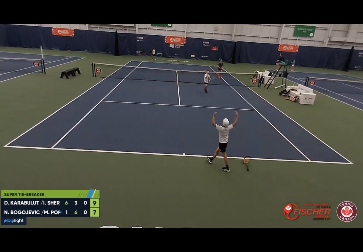 TennisWaterloo's tweet photo. Congrats to Ilya and his partner Deniz for winning the U12 doubles at Nationals! https://t.co/QlqAlWTMN8