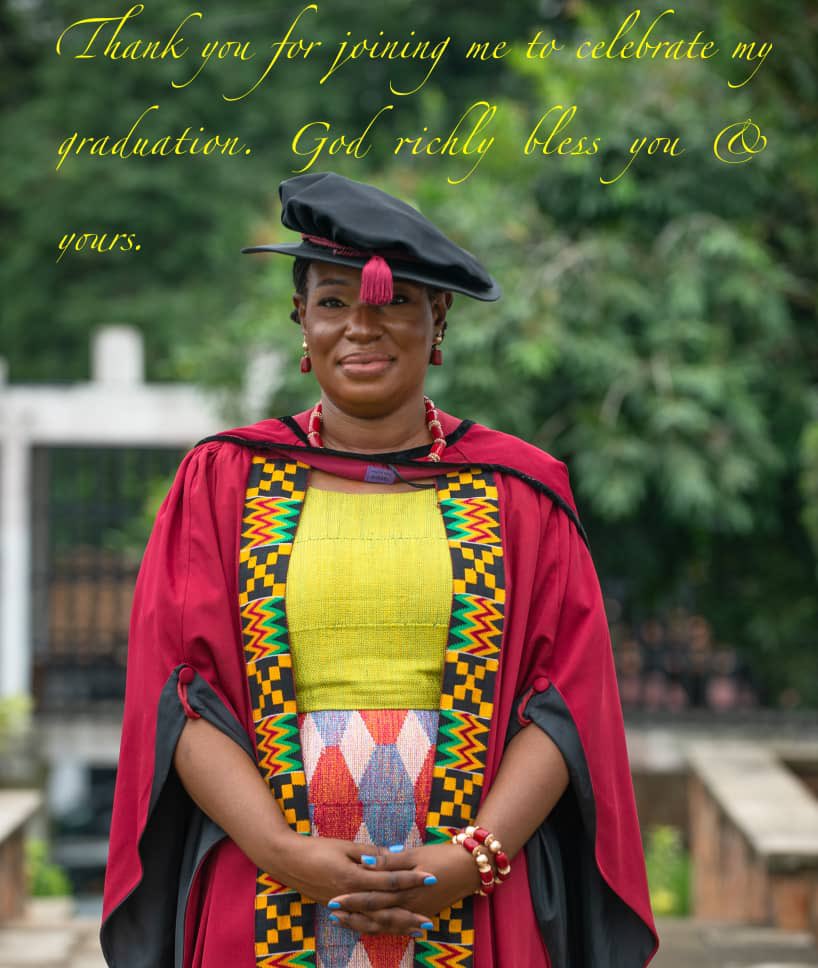 dj_kere's tweet photo. Congratulations Dr Titi Ajayi of @PhDinAfrica on your PhD. No one deserves it more. @DrZibahNwako you don see? 🎉🎉🎉🎉 https://t.co/diSzbPe19f