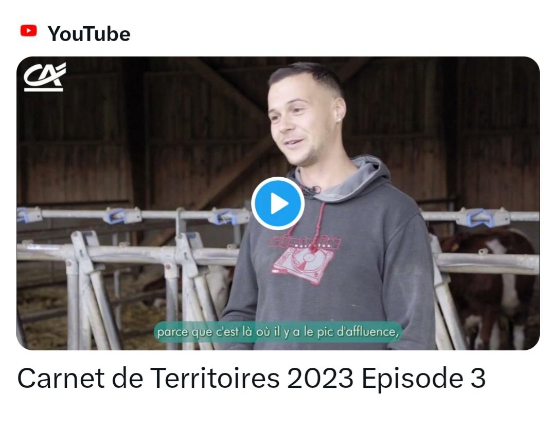 Alexand_Boucher's tweet photo. Découvrez ce troisième épisode de carnet de territoires, avec un passage en Haute Loire 😀👍

Des exemples concrets d' accompagnements des élus et collaborateurs @CA_LHL 

#Engagés #proximité #solidarité

https://t.co/HlbO6a7OJS https://t.co/vkASNRyOuX