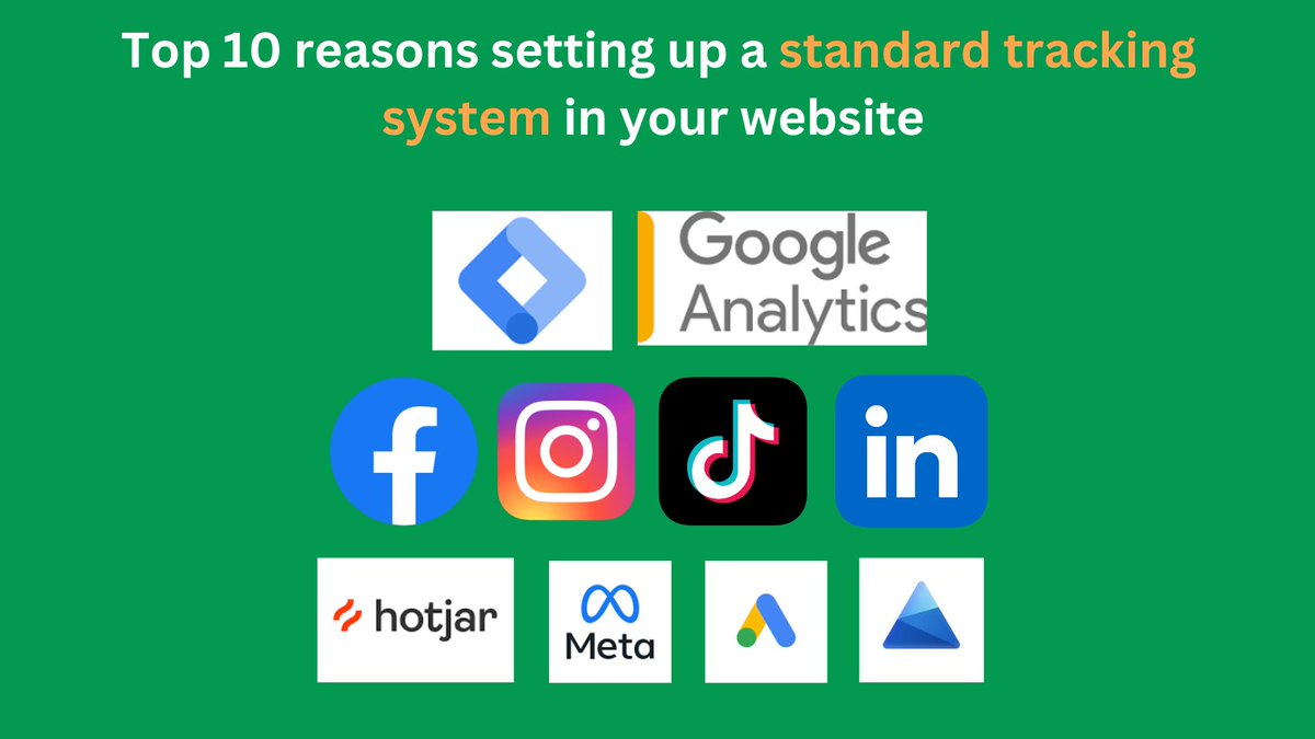 Amran_Ads's tweet photo. Track your Website for 
1. Gain valuable insights
2. Improve user experience
3. Optimize website design
4. Increase conversion rates
5. Measure advertising effectiveness
6. Monitor website perform
#DigitalMarketing #GoogleAds #GA4 #GTM #clarity  #FBAds #CAPI #ServerSideTracking https://t.co/6fF7XFyS87