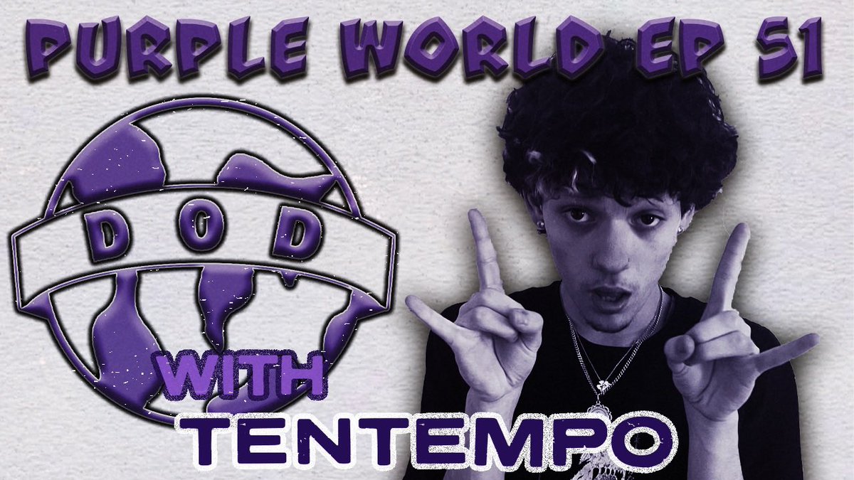 DoOverDont's tweet photo. New episode of Purple World with @TempomusicTen out now 💜: https://t.co/l3RZiw1uFk https://t.co/pD9xyfRlzz