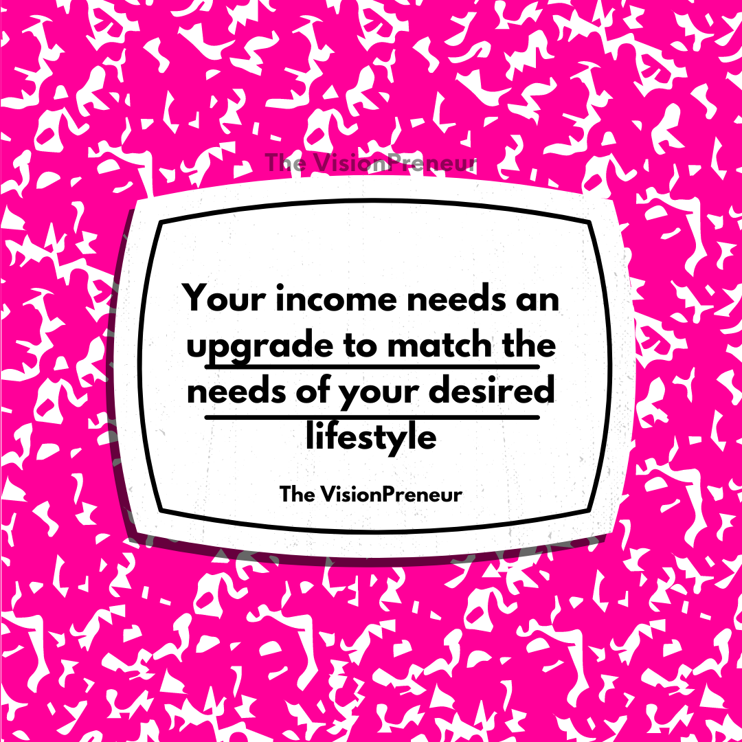 Vision_Preneur's tweet photo. You deserve more in life than what you're currently getting. Your lifestyle isn't exactly what you want it to be.

But it doesn't have to be that way. The only thing standing in the way of you and your desired lifestyle is your income.

There are so many different ways to make mo https://t.co/V6hQ2qhMOy