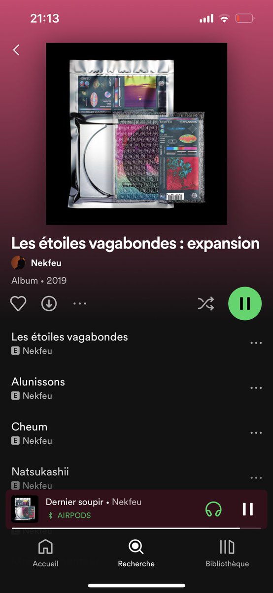special_nekfeu's tweet photo. @RAPTlME Album parfait c’est impossible de dire le contraire https://t.co/wolOXMw2oS