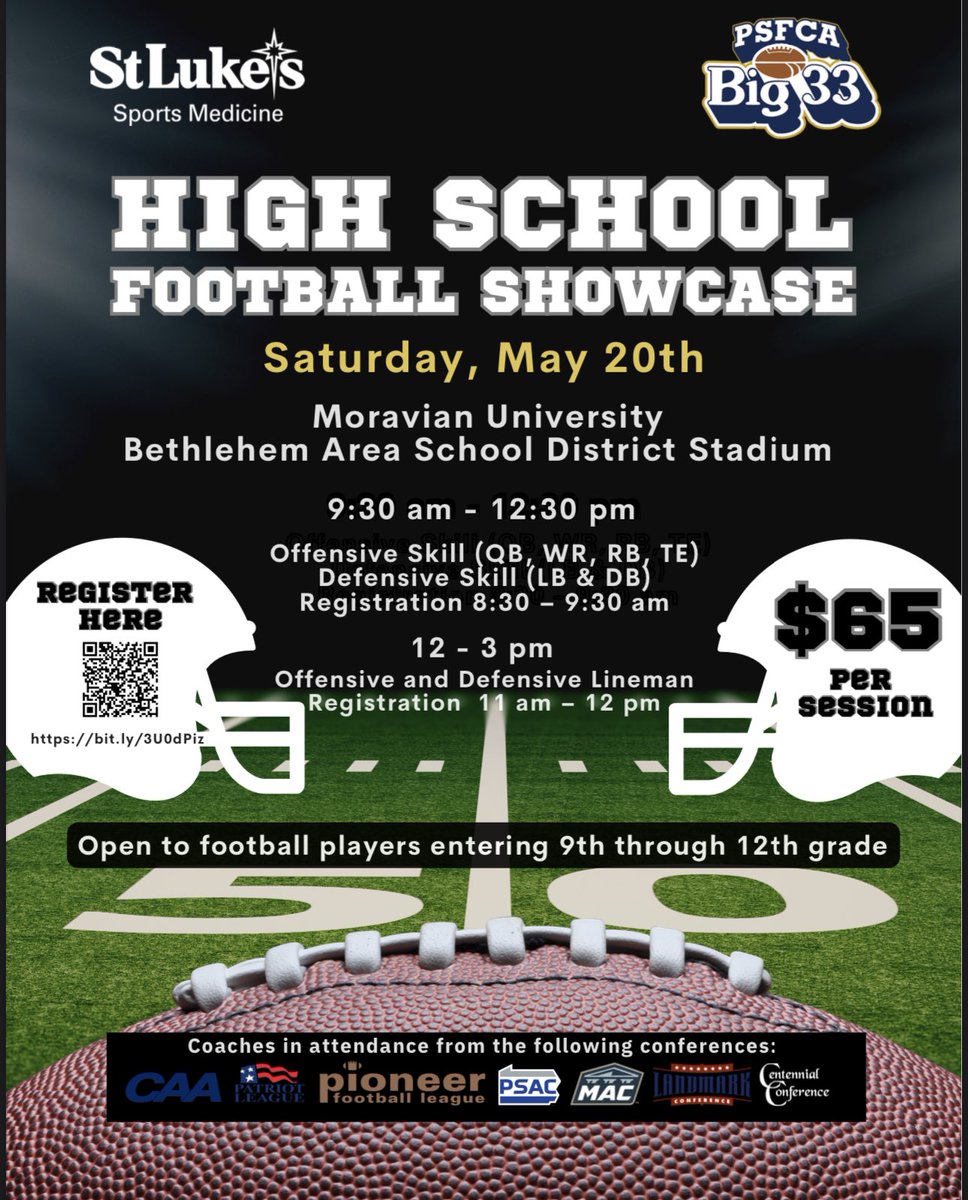 MoravianFB's tweet photo. We are extremely excited to host this phenomenal opportunity for our young people to get evaluated and coached up by the @MoravianFB staff! HS coaches with any questions please contact @CoachLongMUFB - #HoundEm https://t.co/PqTciuDMmW