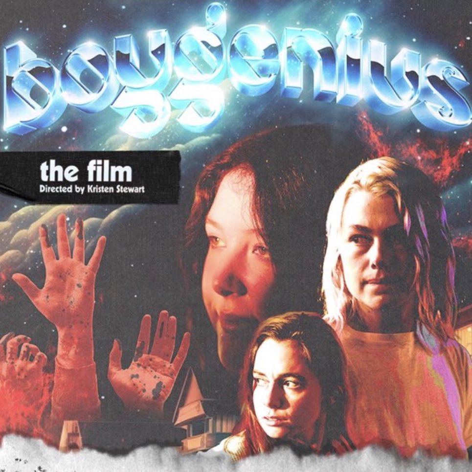 FilmUpdates's tweet photo. Boygenius “the film” directed by Kristen Stewart is having its world premiere in Los Angeles tomorrow. https://t.co/waM2V0Dk4q