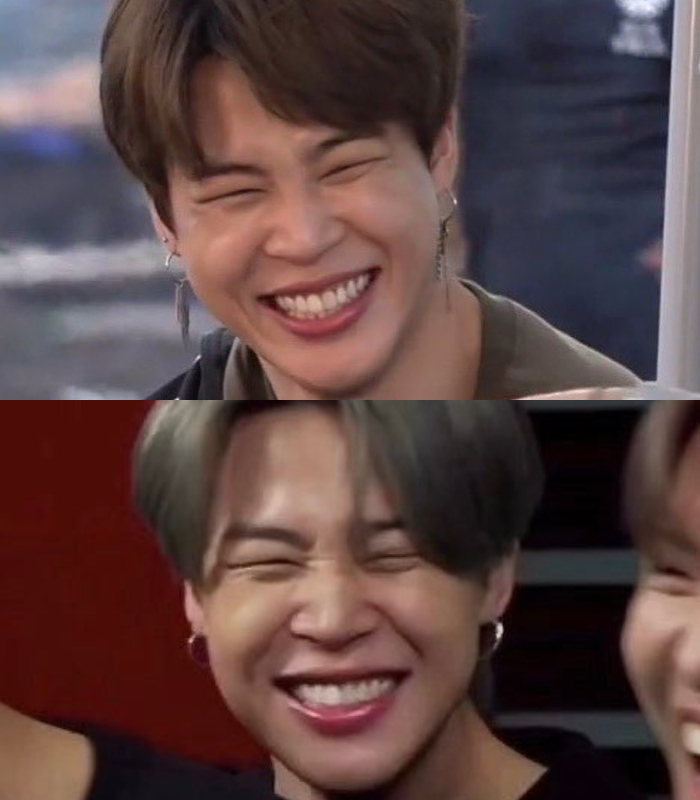 weejimin's tweet image. one of my favorite jimin smiles😭