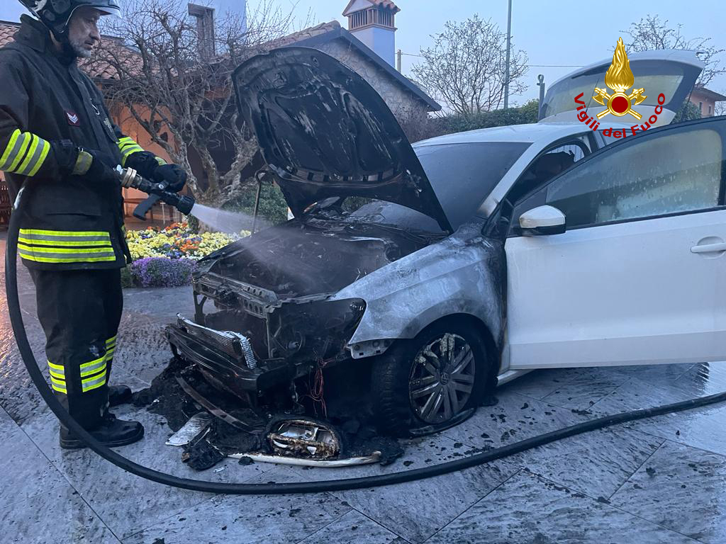 vvfveneto's tweet photo. #29marzo 19:30 #IsolaVicentina(VI), in serata, incendio di un’auto parcheggiata da qualche ora nel cortile di casa. #Vigilidelfuoco spengono le fiamme evitando l’estensione del rogo alla vicina abitazione. Cause in corso di accertamento #soccorsiquotidiani https://t.co/3hN0raeOz0