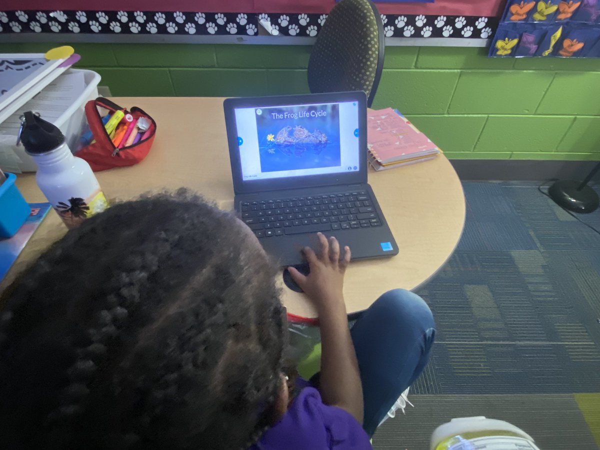 Learning about life cycles with <a href="/nearpod/">Nearpod</a> at Porter Elementary School