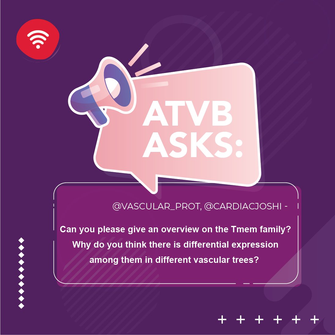 atvbahajournals's tweet photo. 🔦
@vascular_prot @cardiacjoshi
@joeydai @AikawaElena @SorciMary @hanrui_zhang @ArcSuellen @MaAlfaidi  @GroupLaakkonen https://t.co/s13Mxef0ZH