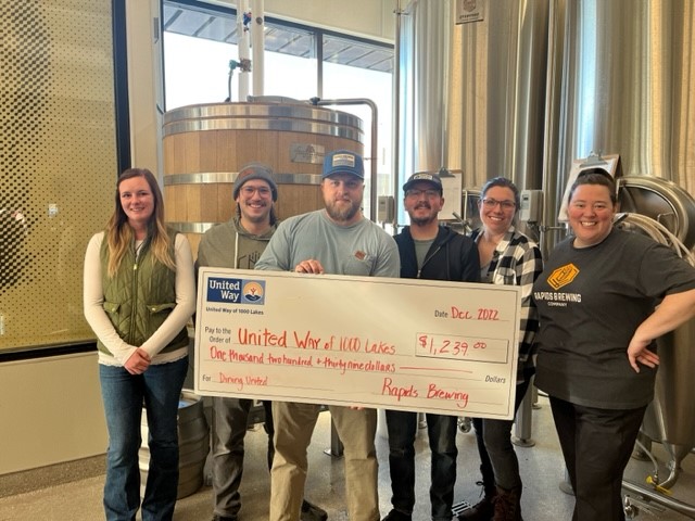 @RapidsBrewingCo is one of the restaurants that supported United Way through #DiningUnited last fall, raising over $1,200 for our community impact initiatives! 

The brewpub is also a Small Business 365+ member. Check out their #SmallBusinessSpotlight: bit.ly/sbs-rbc