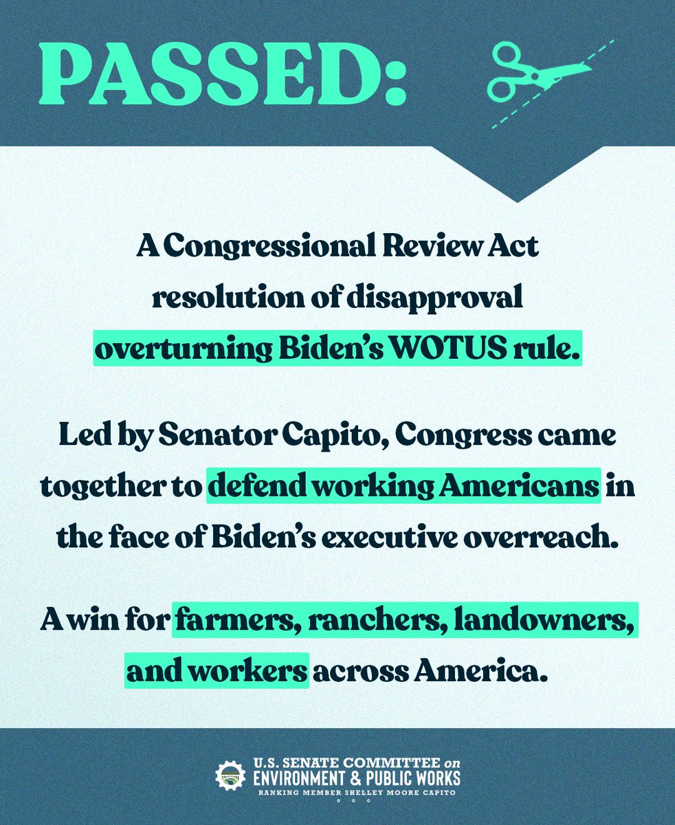 U.S. Senate EPW Committee GOP tweet media