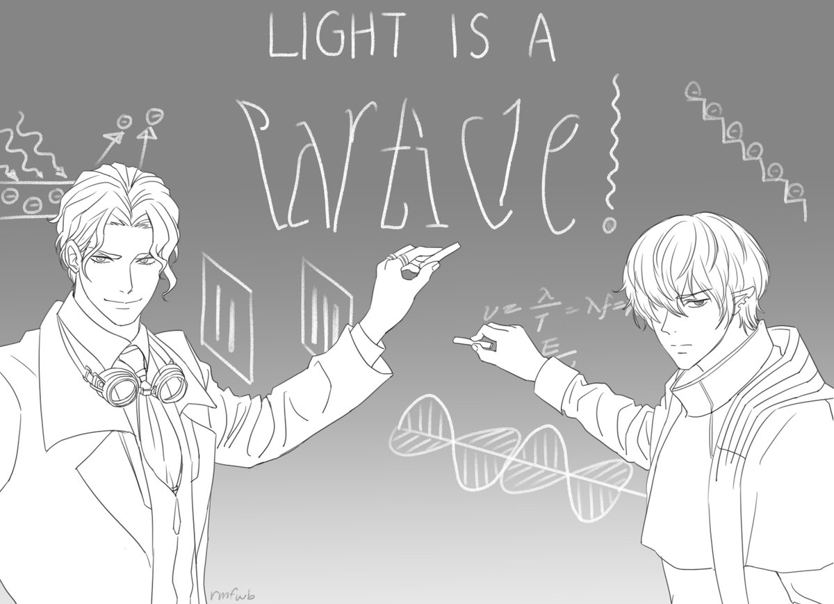 rmfwb's tweet photo. wave-particle duality of light https://t.co/OnpwEVixF5
