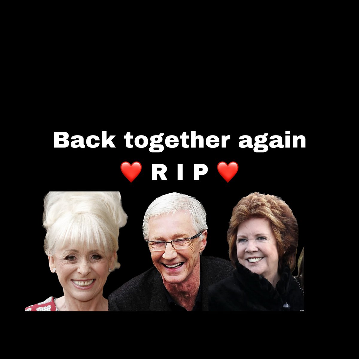 #PaulOGrady #PaulOGradyRIP the trio back together again ❤️