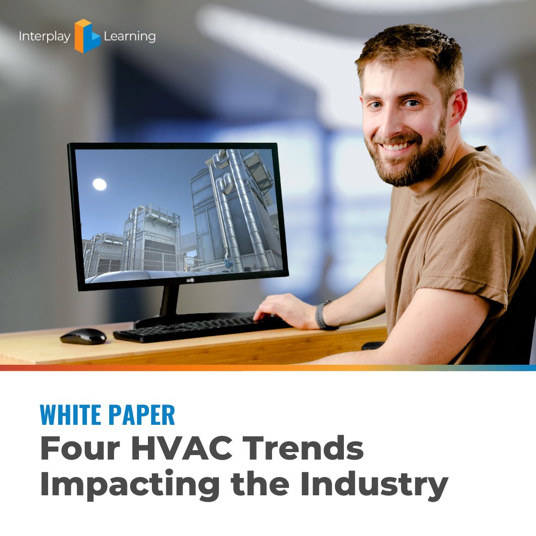 InterplayLearn's tweet image. As the HVAC industry continues to evolve, keeping up with the latest trends is essential to remain competitive. Discover four factors impacting the residential and commercial industries: bit.ly/3FXlQiE
#HVACTrends #StayAheadoftheCurve #InterplayLearning #HVACTraining