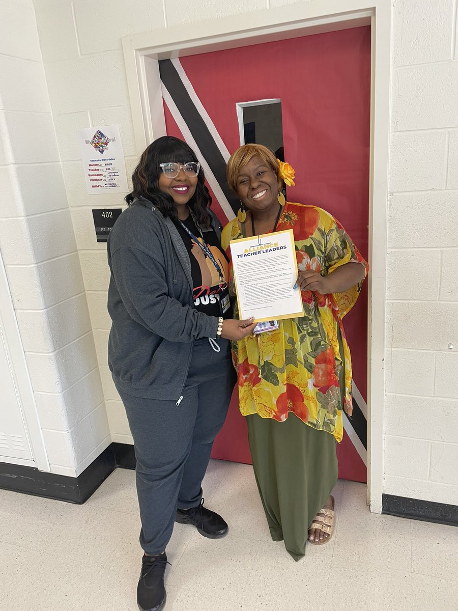 ELHS_HCS's tweet photo. We are the proud home of a 2023-2024 Alliance of Teacher Leader program member! Congratulations, Ms. Toppin! We are so excited for your journey! 
#WelcomeToHenryATL https://t.co/xXaP9EhmQh