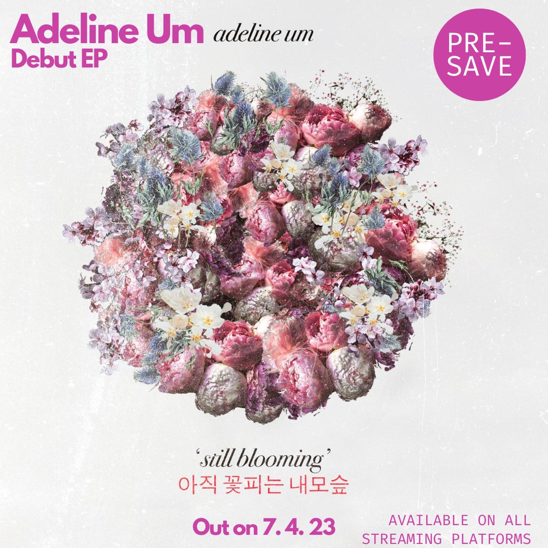 My EP is finally coming out next Friday! Pre-save it here: lnk.to/still_blooming