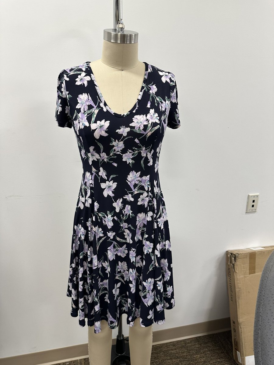 SpinMeRound Record Store dress in office