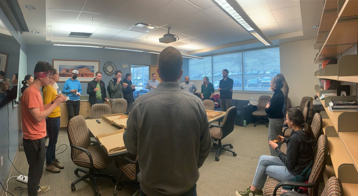 A small lab celebration of <a href="/KevinGHicks/">KevinHicks</a>'s recent MIDAS paper in <a href="/ScienceMagazine/">Science Magazine</a>! (Now that most lab members are back in town) We have been overwhelmed by all the positive feedback and kind words we have received. Thank you! <a href="/HHMINEWS/">HHMI</a> <a href="/UofUBiochem/">U of Utah Dept of Biochemistry</a>