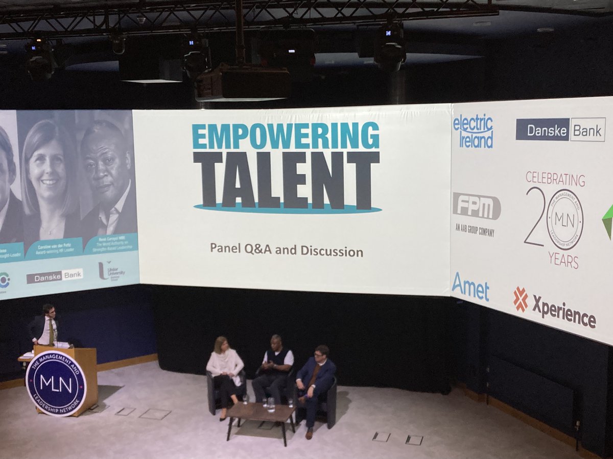 nickjread's tweet photo. Delighted to be at a full house for the #EmpoweringTalent event today with 
@MLN_NI
@CplResources
@DanskeBank_UK
@UlsterBizSchool https://t.co/AXU7lbRosk
