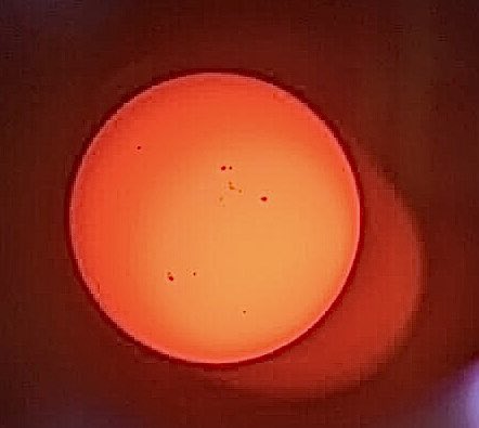It is *so wonderful* to get students into MN Astronomical Society’s observatory at <a href="/belwin_org/">Belwin Conservancy</a> 

5th graders took pictures of sun spots causing amazing Northern Lights in the news this week. 

Those spots looks small, but each spot is the size of the entire planet earth  🌏🤯