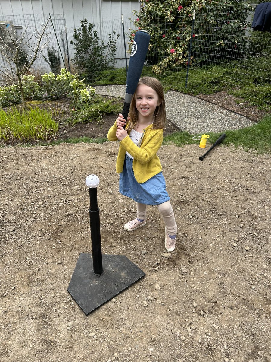 GregNance's tweet photo. Look out, Little League! MLB scouts are raving about Miss Anora as she gears up for her tee ball debut ⚾️😁
#UncleGreg is very excited for you! https://t.co/39xGy3rH8B