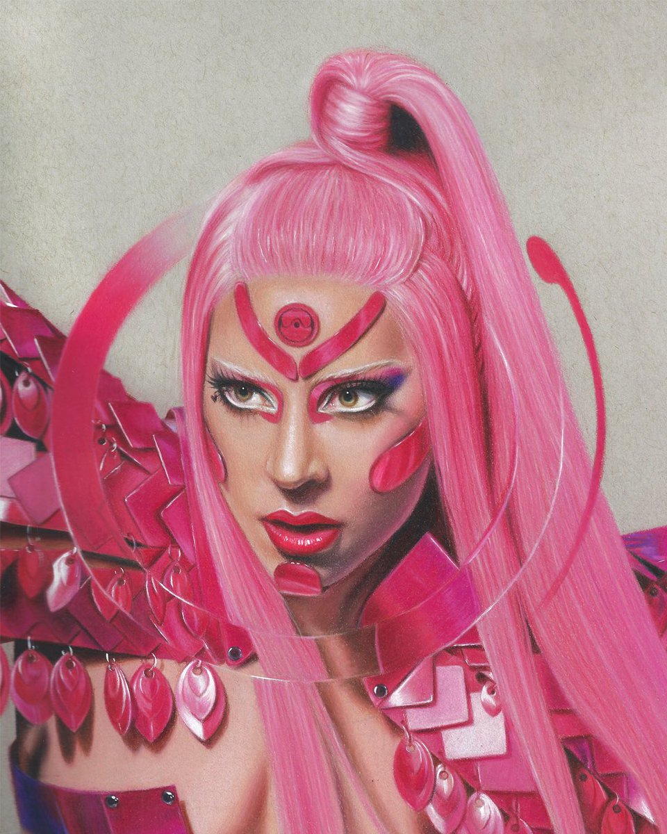 SCADdotedu's tweet photo. #SCADbee Alejandro S. Villagran (M.A., creative business leadership) helps us all reconnect with our inner star! Taking inspiration from pop culture, femininity, and fantasy, Alejandro creates colorful, hyper realistic pop art portraits that are bursting with personality. 🫧🎨 https://t.co/DHdBOHBgiz