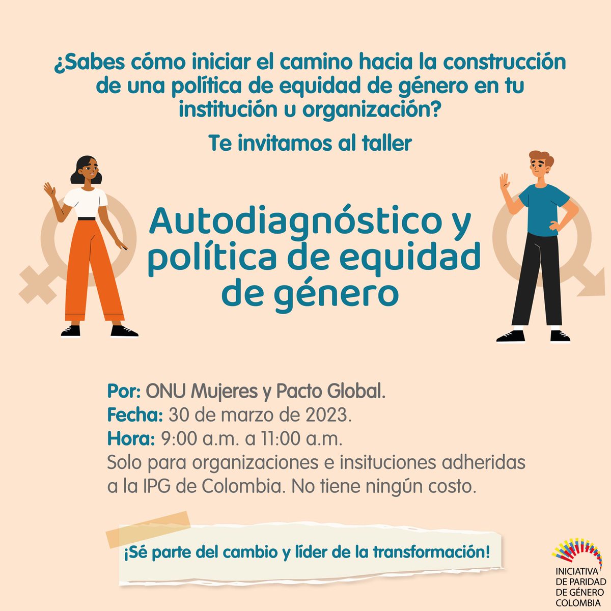 Nos vemos mañana en nuestro taller, no te lo pierdas 

#Ipg