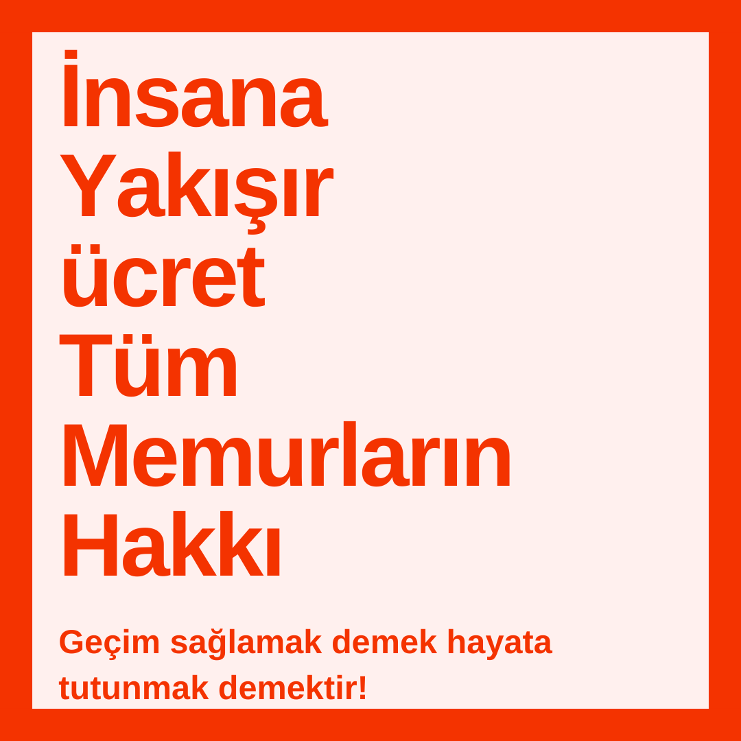 erhankoseoglu's tweet photo. Geçim Sağlamak Demek Hayata Tutunmak Demektir. 
 #MaaşımaZamŞart https://t.co/3zgpIGpNMS