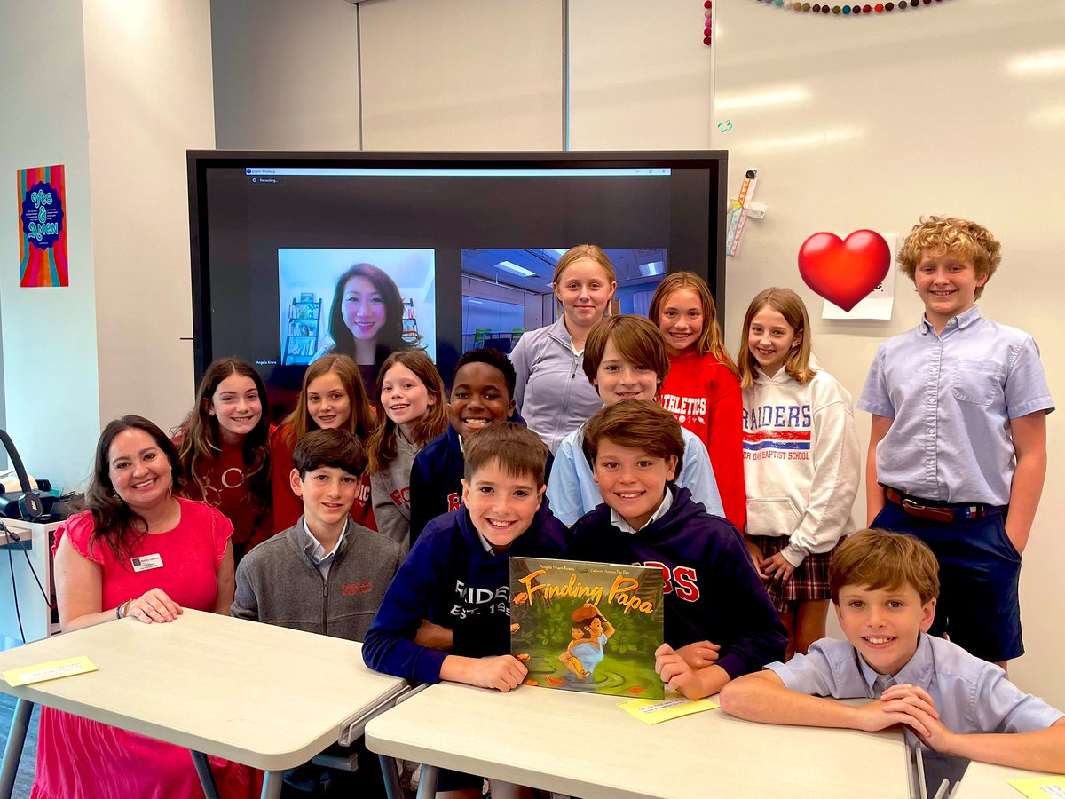 bigcitydyslexic's tweet photo. Today was a very special day! @angelakrans visited with us via Zoom from Atlanta, GA! She read her first book #FindingPapa & answered all our questions! Thank you Angela & we wish you the best in your author journey! We can’t wait for your next book! @robshouston https://t.co/tHyRW1ugza