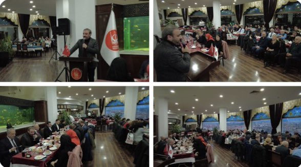 AkYaylaResmi's tweet photo. Mart ayı İlçe Danışma ,Mahalle Başkanları Toplantısı’na mahalle başkanımız Abdulkadir Çinkaya katılım  saglamıştır
#TürkiyeYüzyılı
#DurmakYokYolaDevam 🇹🇷💡
@hakanhanozcan @avzafercoktan @turgutaltinok06 @mimarSuleymanH @mstfsenn @Abdulkadirinka3 https://t.co/h7uJmlJYL5