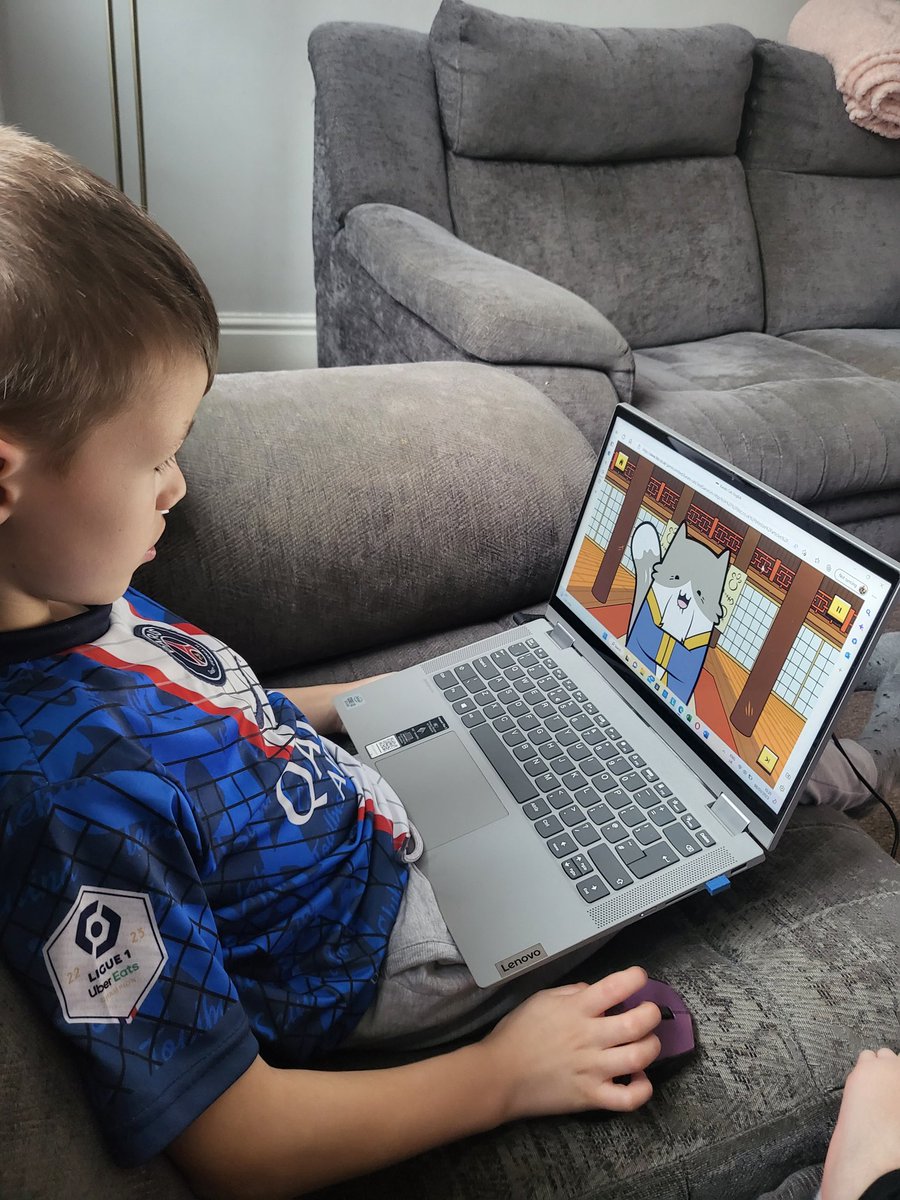 natalief1986's tweet photo. @Year2Planets  Lewis enjoys using Karate Kat for Maths and English #homework https://t.co/jZ1umdUqZT