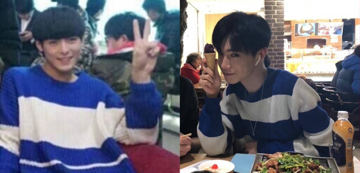 XueXiaoLover's tweet photo. The pullovers are made of boyfriend material 🤭👕❤️

#WangHaoxuan #SongJiyang #XuanYang #qyxy #气宇轩扬 #王皓轩 #宋继扬 https://t.co/UpNguz5v8C