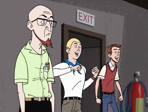 i love how silly everyone looks in the venture bros pilot compared to the rest of the show 