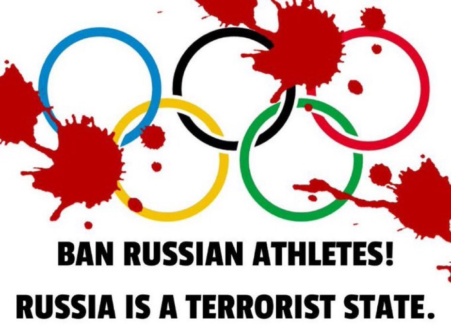 @ukraine_ua123 @DucuGavril @2Russophobic4u @Marguerite00 @UN @amnesty @Paris2024 @Olympics @juegosolimpicos @jeuxolympiques @OlympicKhel @gorin @Olympic @JogosOlimpicos @Olympia_da @TeamGB @TeamUSA @TeamCanada @iocmedia @olympicchannel @CBCOlympics @NBCOlympics @thomasbach76