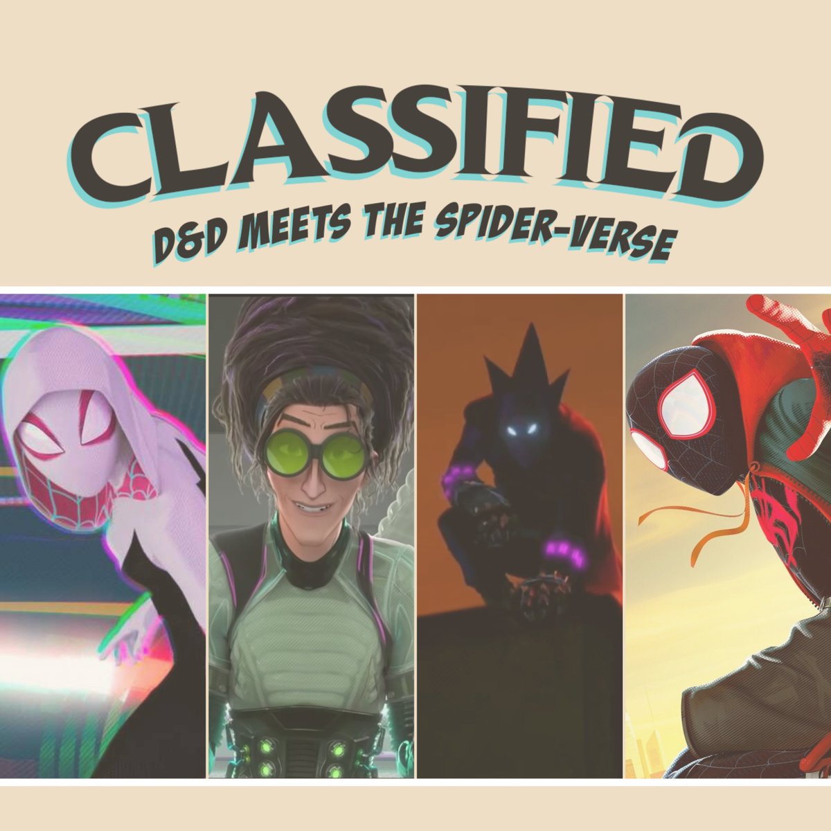 ClassifiedDnD's tweet photo. New episode out today!
Listen now: https://t.co/HpYk5ORdfk
#DungeonsAndDragons #podcast #SpiderManIntoTheSpiderVerse #newepisode https://t.co/OgLSZhAw87