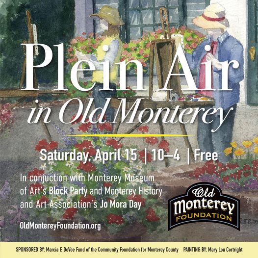 brickmanblog's tweet photo. Saturday, April 15th is going to have lots of fun activities going on near Old Fisherman's Wharf! @OldMontereyFoundation will have Plein Air in Old Monterey; the adjacent Stanton Center will have a Jo Mora exhibit &amp; more. Monterey Museum of Art will have a Block Party. https://t.co/dRoR4CcRpt