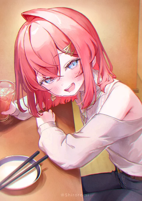 アンジュとおでかけ④まだ酔ってないよ#絵ンジュ 