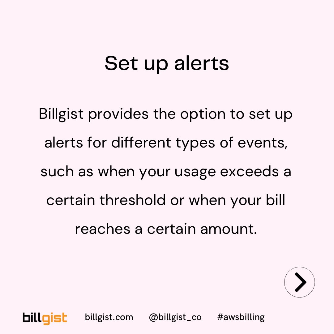 billgistdotcom's tweet image. By following these tips and using Billgist, you can gain better visibility into your AWS expenses and effectively manage your budget, ultimately helping you save money and maximize your resources.
#aws #awsbilling #ec2 #amazon