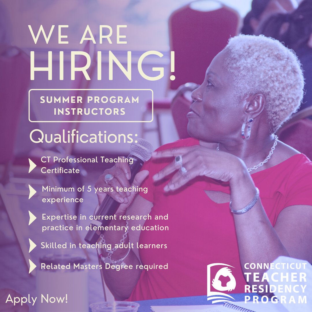 CT Teacher Residency Program tweet media