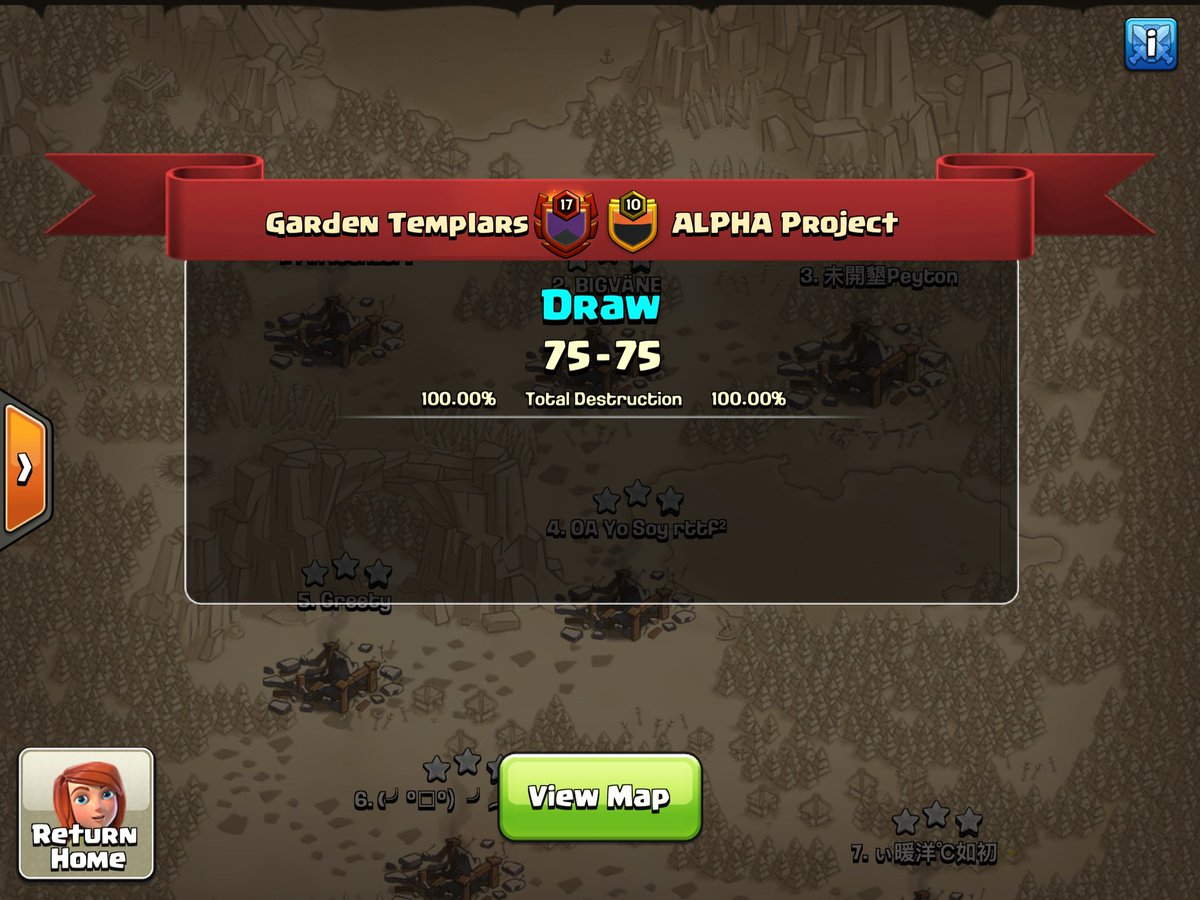 Garden_Templars's tweet photo. GT wins R1 of BKL against @ALPHAProjectC 
Gg guys https://t.co/wPEOgDcTit