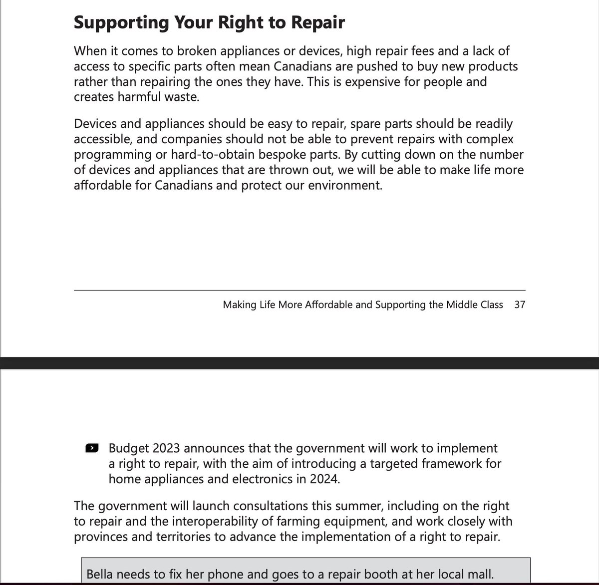 Laurent Ruffo-Caracchini (@laurentruffo) on Twitter photo #RightToRepair is simply common sense.
That's why the <a href="/ylc_jlc/">Young Liberals 🇨🇦 Jeunes libéraux</a> passed it as a policy, and
#Budget2023 is committing to make it real in Canada. #RightToRepair is simply common sense.
That's why the <a href="/ylc_jlc/">Young Liberals 🇨🇦 Jeunes libéraux</a> passed it as a policy, and
#Budget2023 is committing to make it real in Canada.