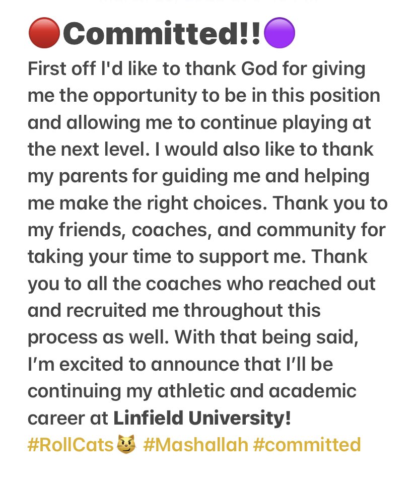 BackyardMaalik's tweet photo. 🔴Roll Cats!🟣 @CoachSmithCats @coachbelliott @CoachJVaughan @CoachHeck55 @StanDaniels64 @KangFootball #Committed #Mashallah https://t.co/zBvEndDPvZ