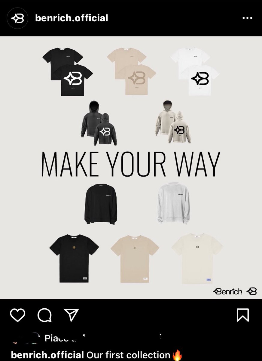 Miche_Mago's tweet photo. Ciao a tutti è uscito il brand fondato da 3 miei cari amici se vi va date un’occhiata qui 👉🏻 https://t.co/m6ogfEUlNB
#benrich https://t.co/5CbqoUwFeG